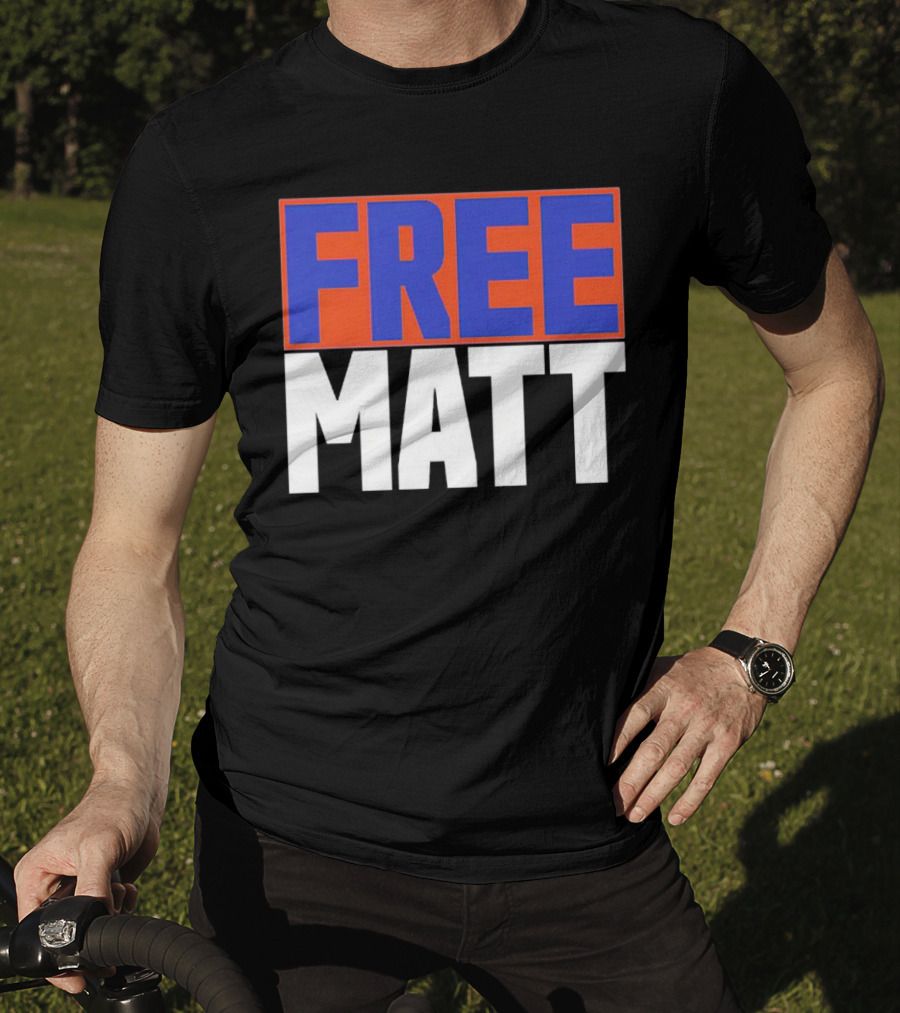 Free Matt FC Cincinnati Soccer Fan Support T-Shirt