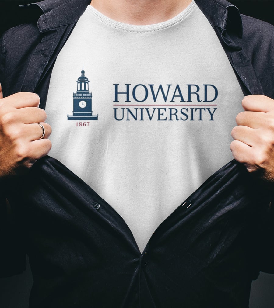 Howard University 1867 Historic Clocktower T-Shirt