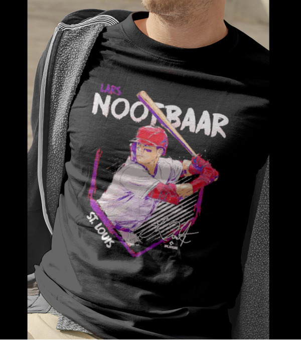 Lars Nootbaar St. Louis Baseball Players Signature T-Shirt