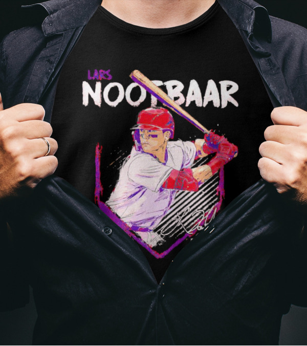 Lars Nootbaar St. Louis Baseball Players Signature T-Shirt