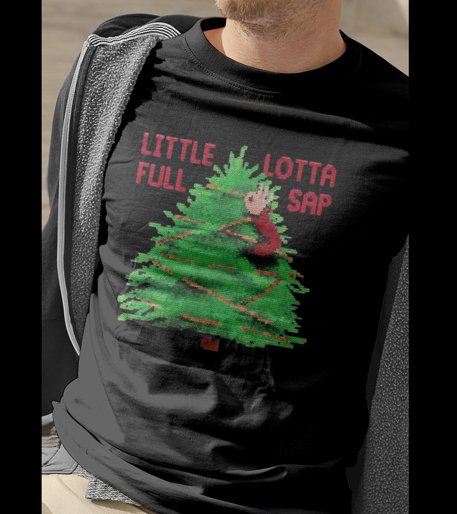 National Lampoon’s Christmas Vacation Little Full Lotta Sap Tree Scene T-Shirt