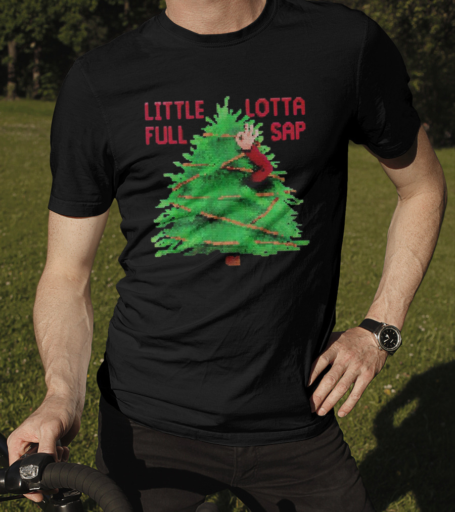 National Lampoon’s Christmas Vacation Little Full Lotta Sap Tree Scene T-Shirt