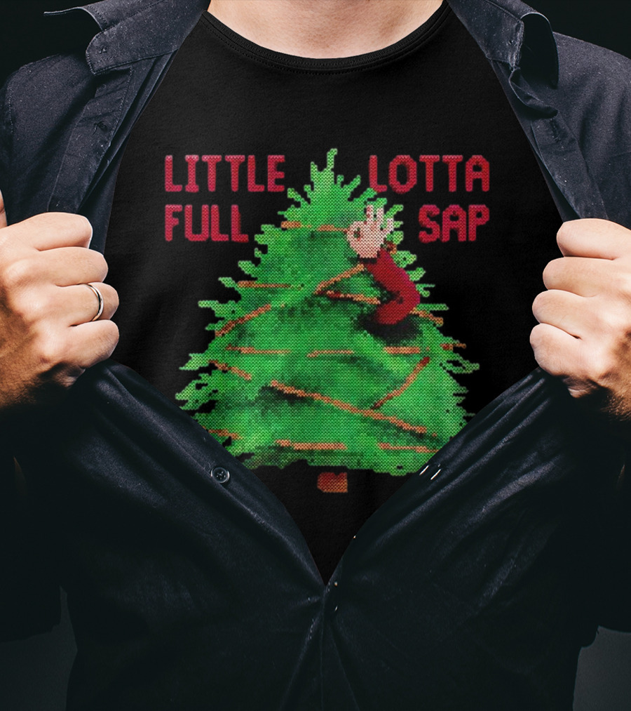 National Lampoon’s Christmas Vacation Little Full Lotta Sap Tree Scene T-Shirt