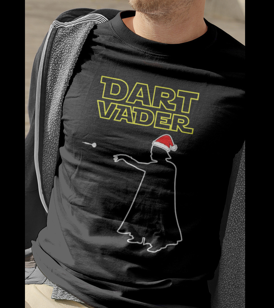 Dart Vader Christmas Santa Hat T-Shirt