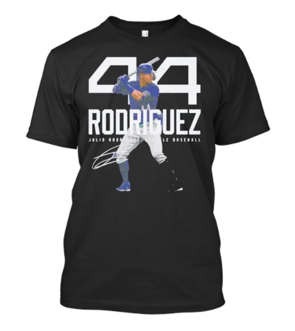 44 Rodriguez Julio Rodriguez Seattle Baseball T-Shirt