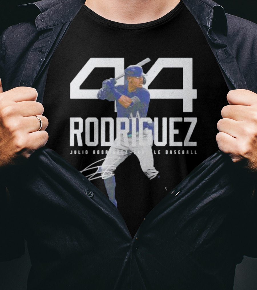 44 Rodriguez Julio Rodriguez Seattle Baseball T-Shirt