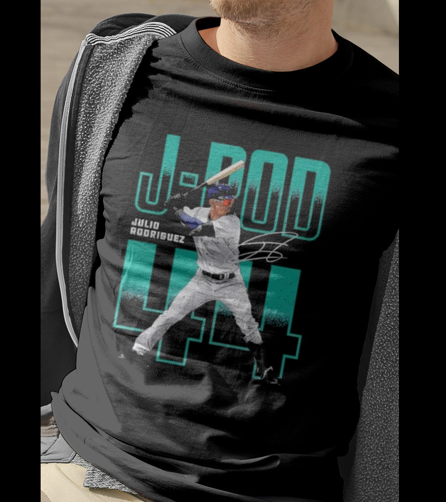 J-Rod Julio Rodriguez 44 Seattle Baseball Player Signature T-Shirt