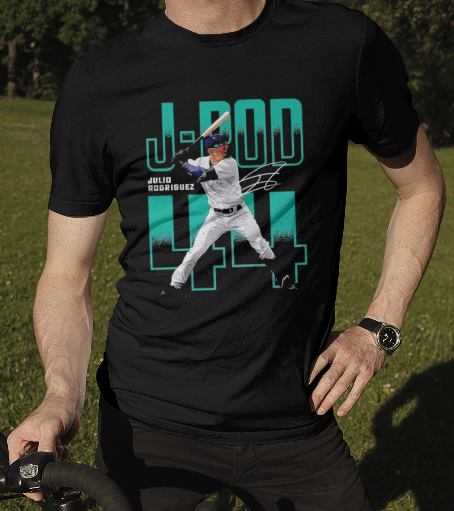 J-Rod Julio Rodriguez 44 Seattle Baseball Player Signature T-Shirt