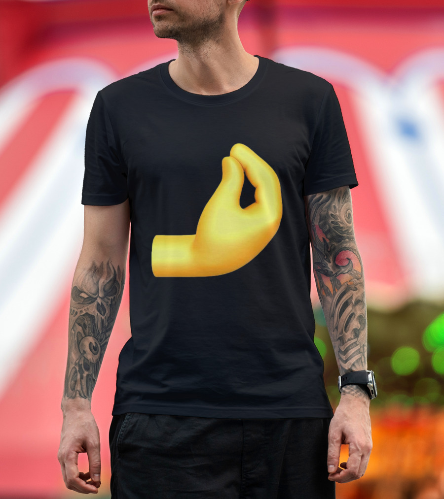 Tommy DeVito Che Vuoi Italian Hand Gesture Emoji T-Shirt