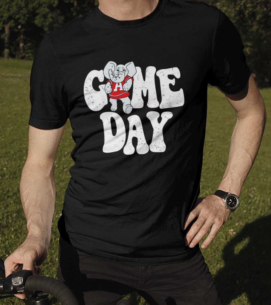 Alabama Crimson Tide Game Day Elephant Mascot T-Shirt