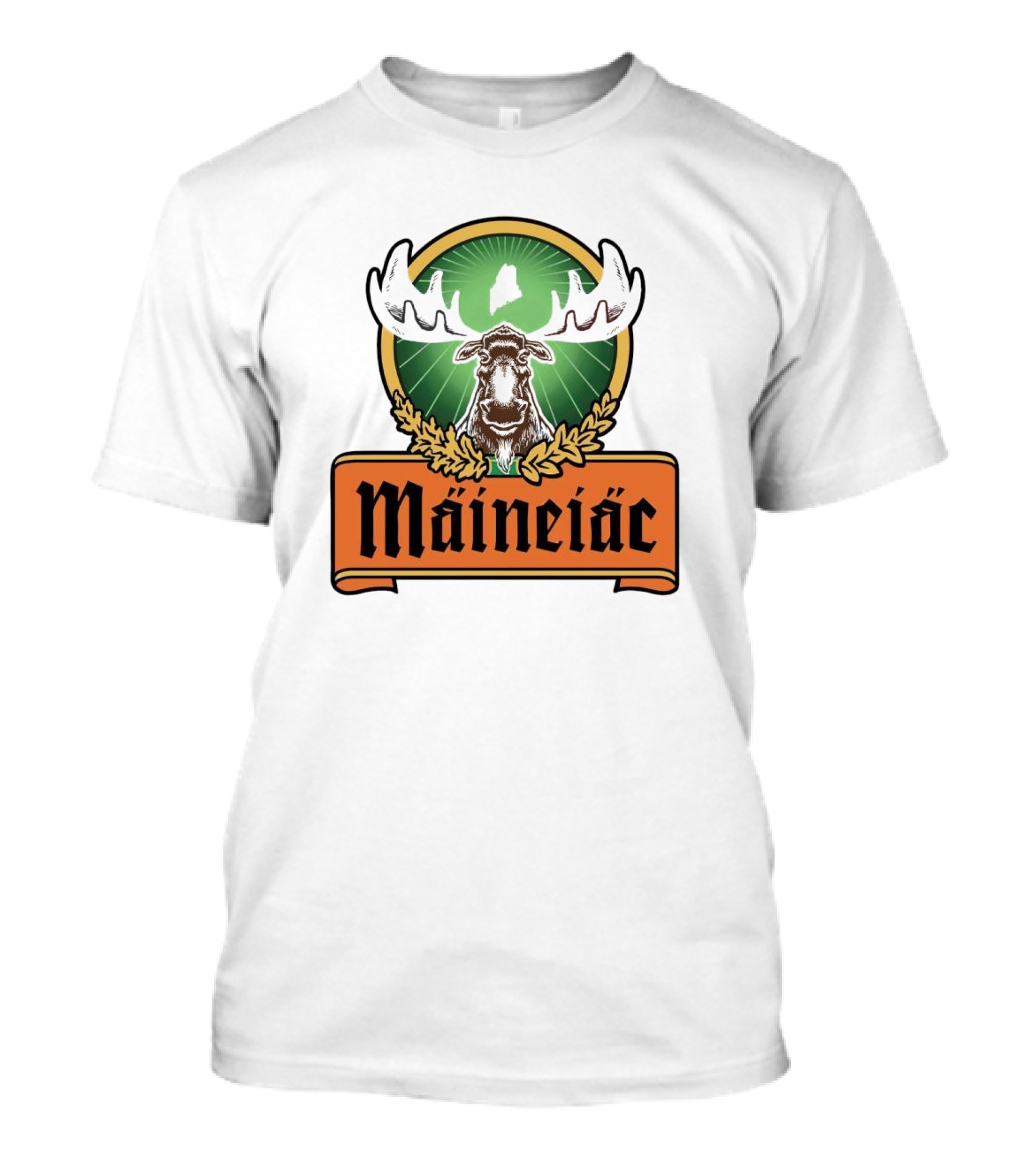 Jagermeister Maineiac Moose Maine T-Shirt