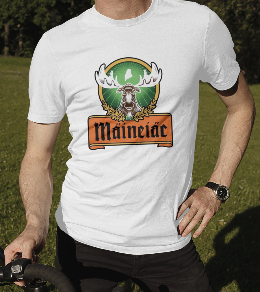 Jagermeister Maineiac Moose Maine T-Shirt