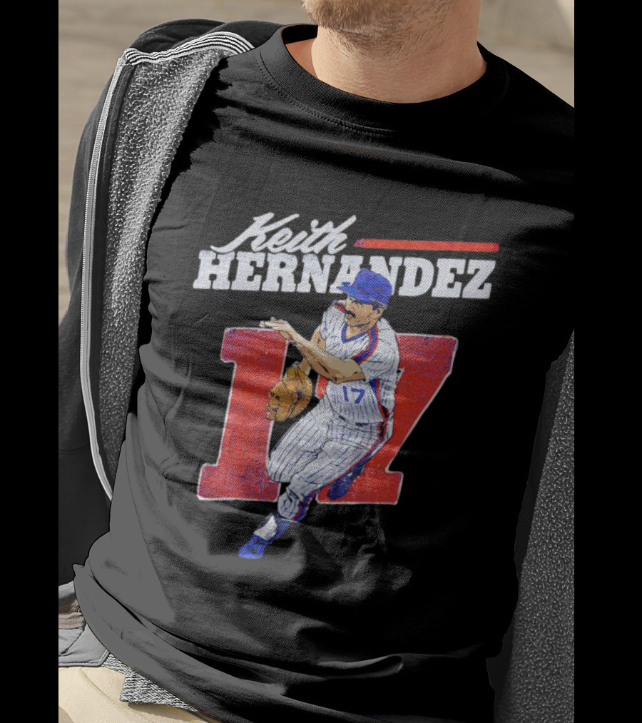 Keith Hernandez 17 New York Mets Baseball Legend T-Shirt