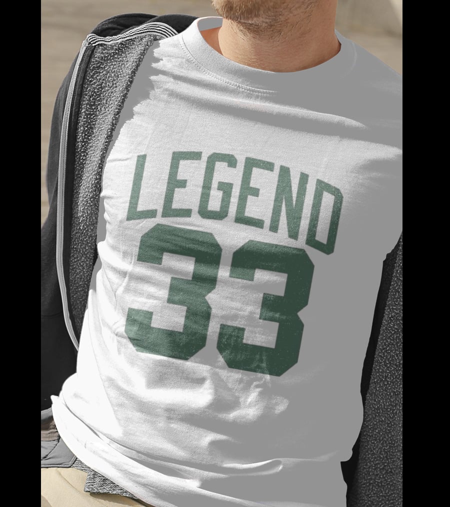 Legend 33 Larry Bird Boston Celtics T-Shirt