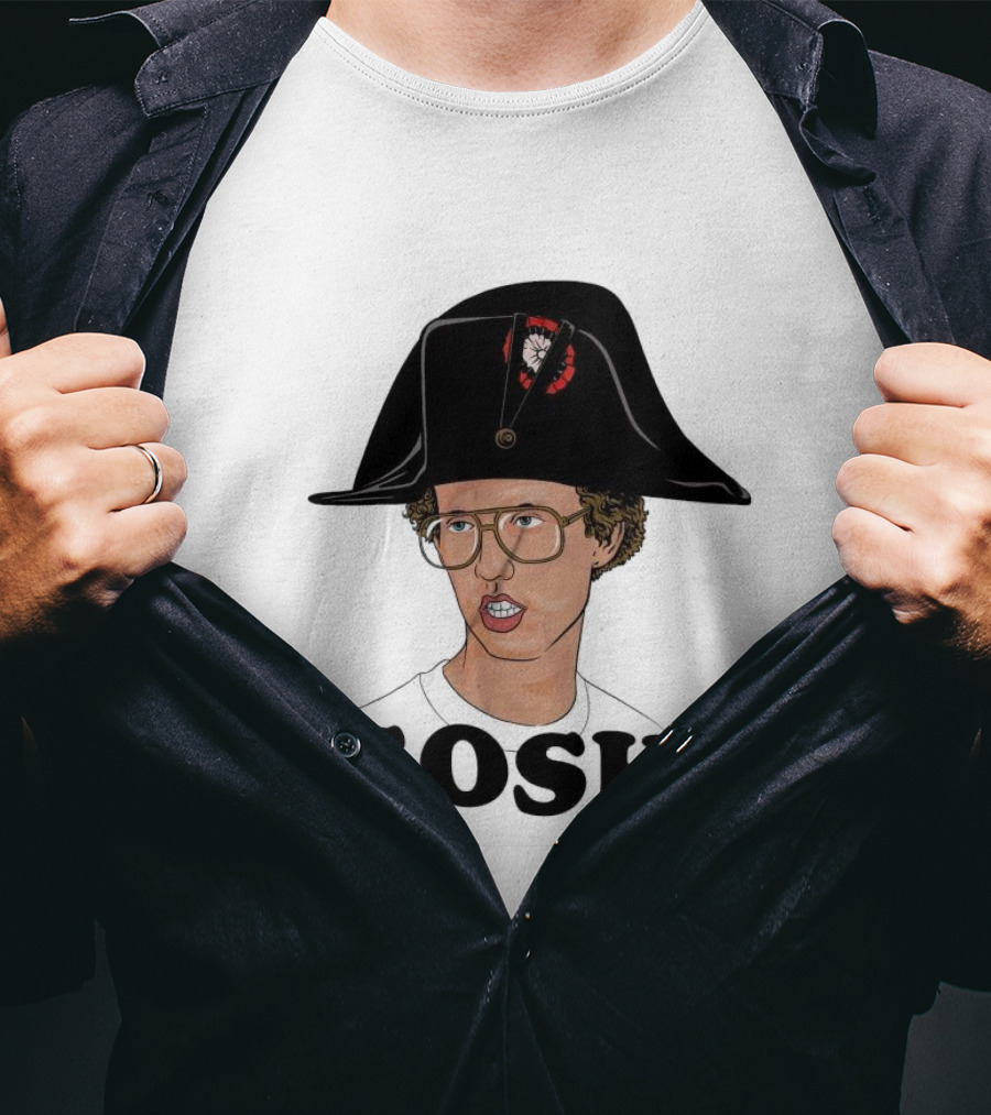 Napoleon Dynamite Gosh Wearing Napoleon Hat T-Shirt