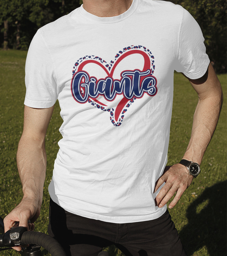 Giants Heart Leopard T-Shirt