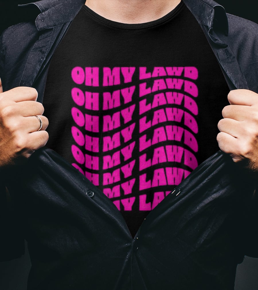 Oh My Lawd Repeated T-Shirt