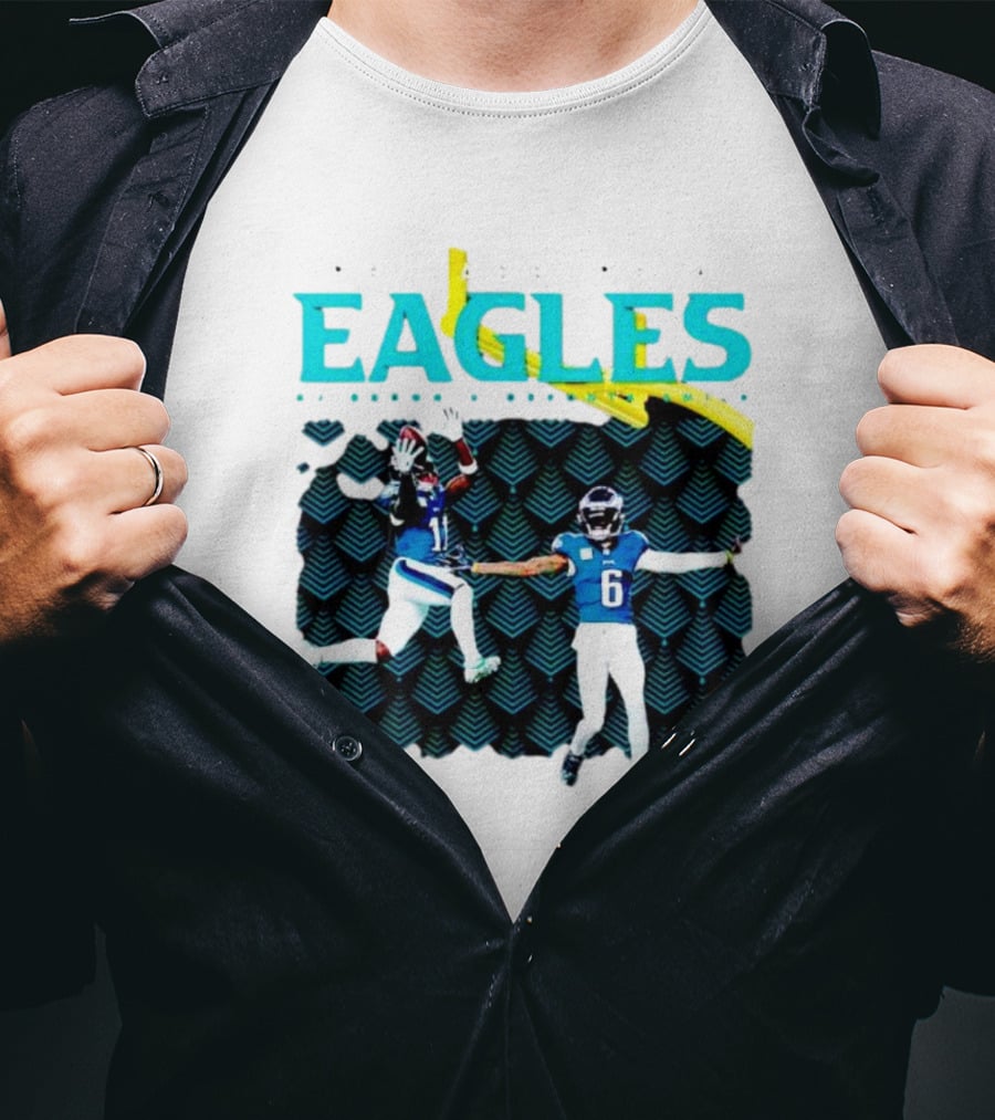 Philadelphia Eagles AJ Brown X DeVonta Smith T-Shirt