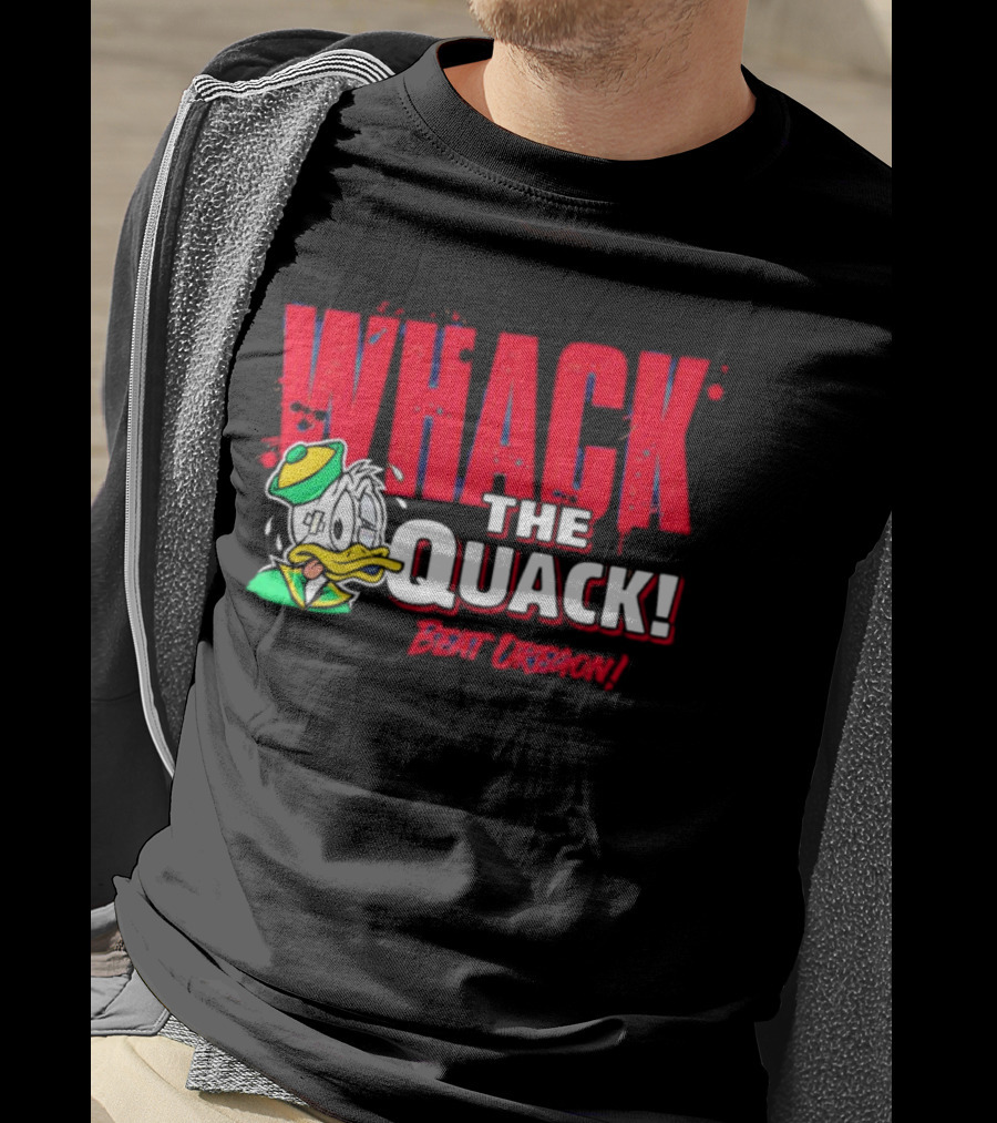Whack The Quack Beat Oregon T-Shirt