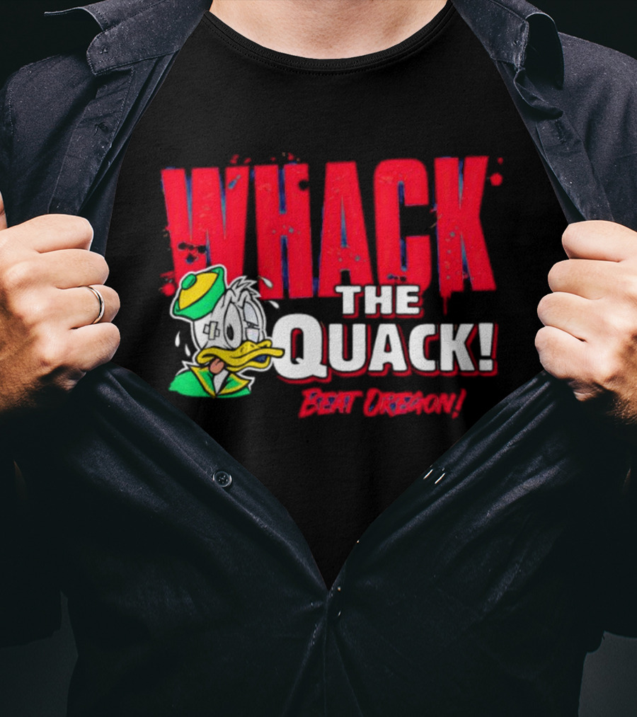 Whack The Quack Beat Oregon T-Shirt