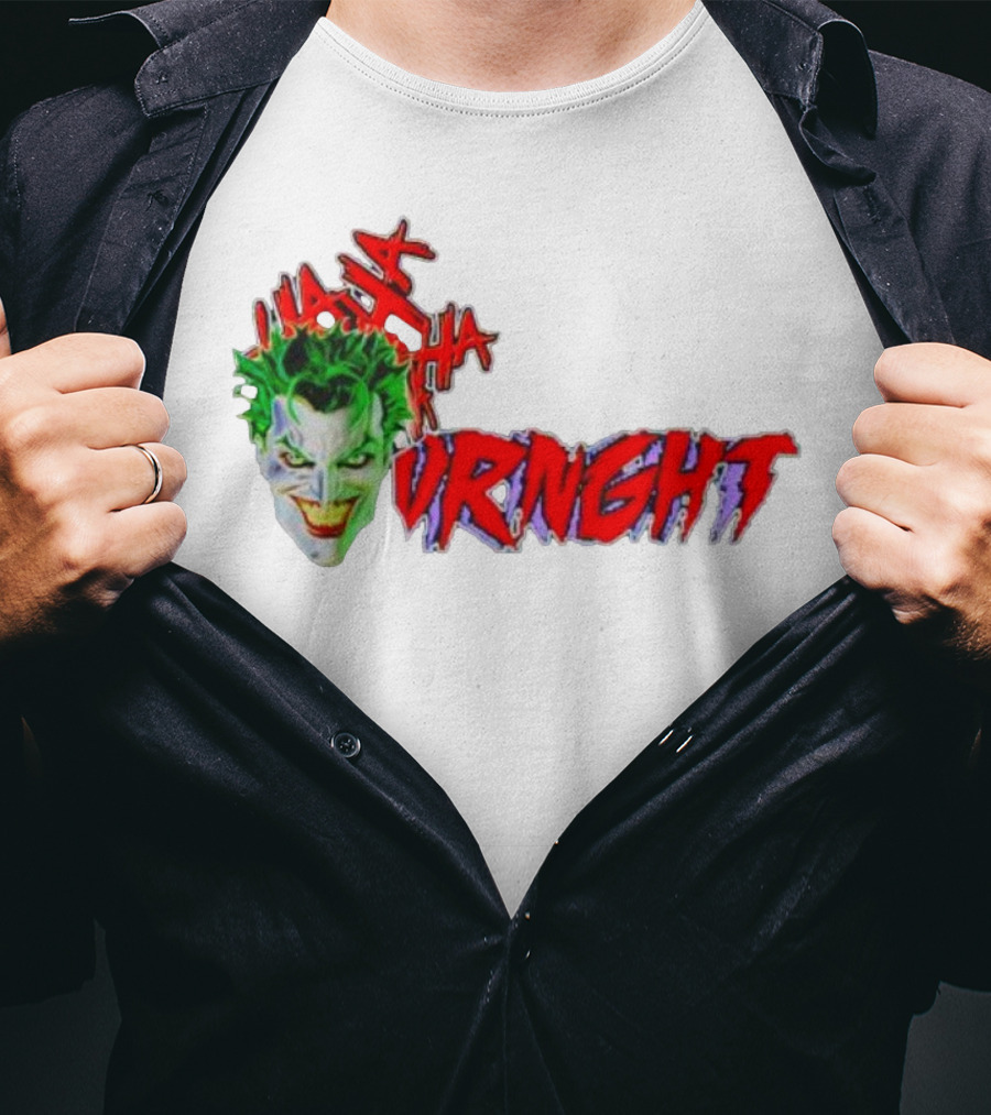 CBO Joker Ha Ha Crime URNGHT Begins T-Shirt