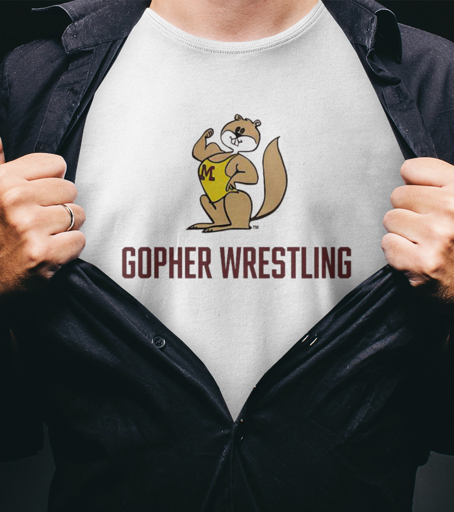 Goldy Gopher Wrestling Gopher Wrestling M T-Shirt
