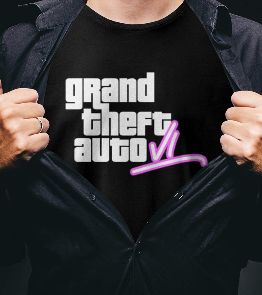 Grand Theft Auto VI Neon T-Shirt