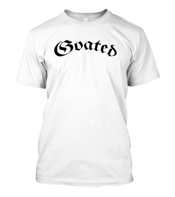 Ryan Clark Goated Blackletter Font T-Shirt