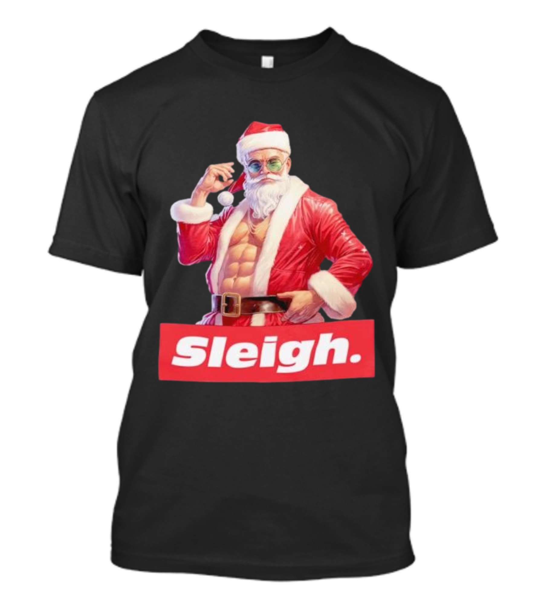 Sleigh Santa Christmas T-Shirt