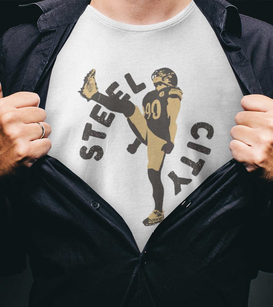 Steel City TJ Watt Pittsburgh Steelers Football T-Shirt