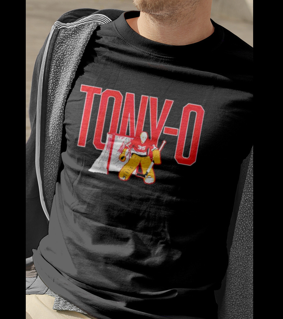 TONY-O 35 Hockey Goalie Net T-Shirt