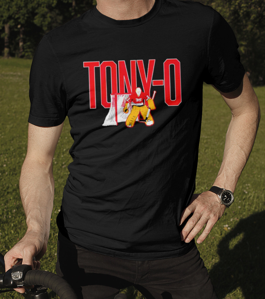 TONY-O 35 Hockey Goalie Net T-Shirt