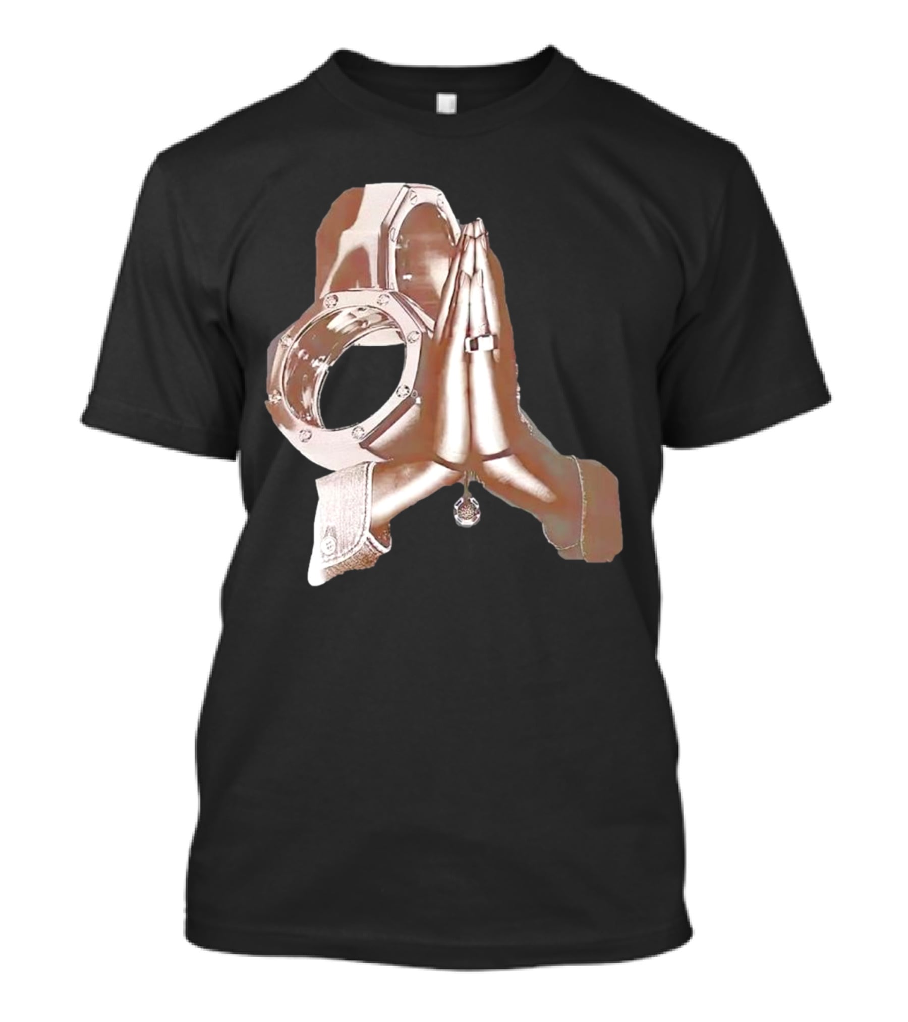 Travis Scott Audemars Piguet Praying Hands Iconic T-Shirt