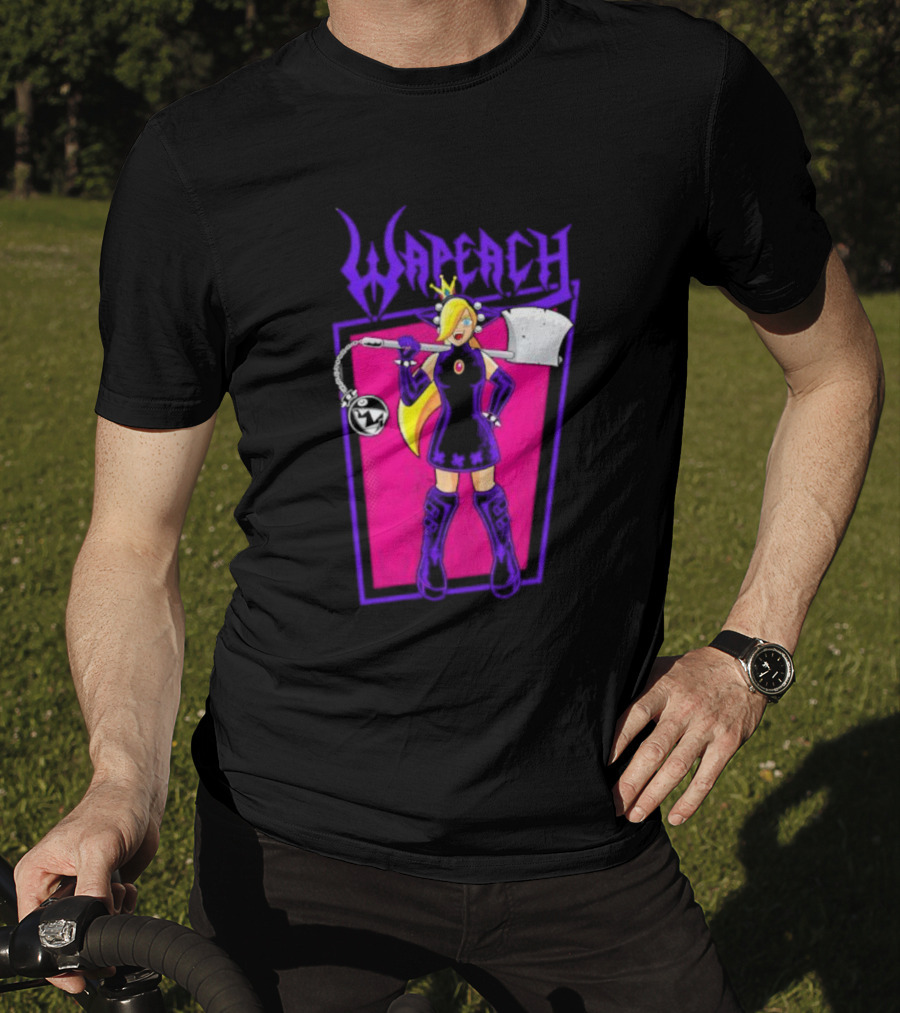 Wah Princess Wapeach Axe Mace Medieval Fantasy Warrior Princess T-Shirt