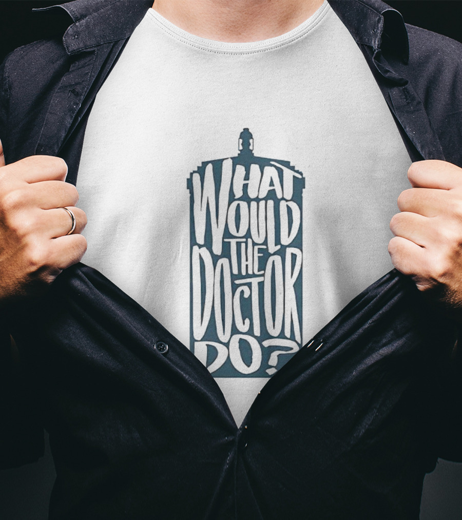 What Would The Doctor Do TARDIS T-Shirt
