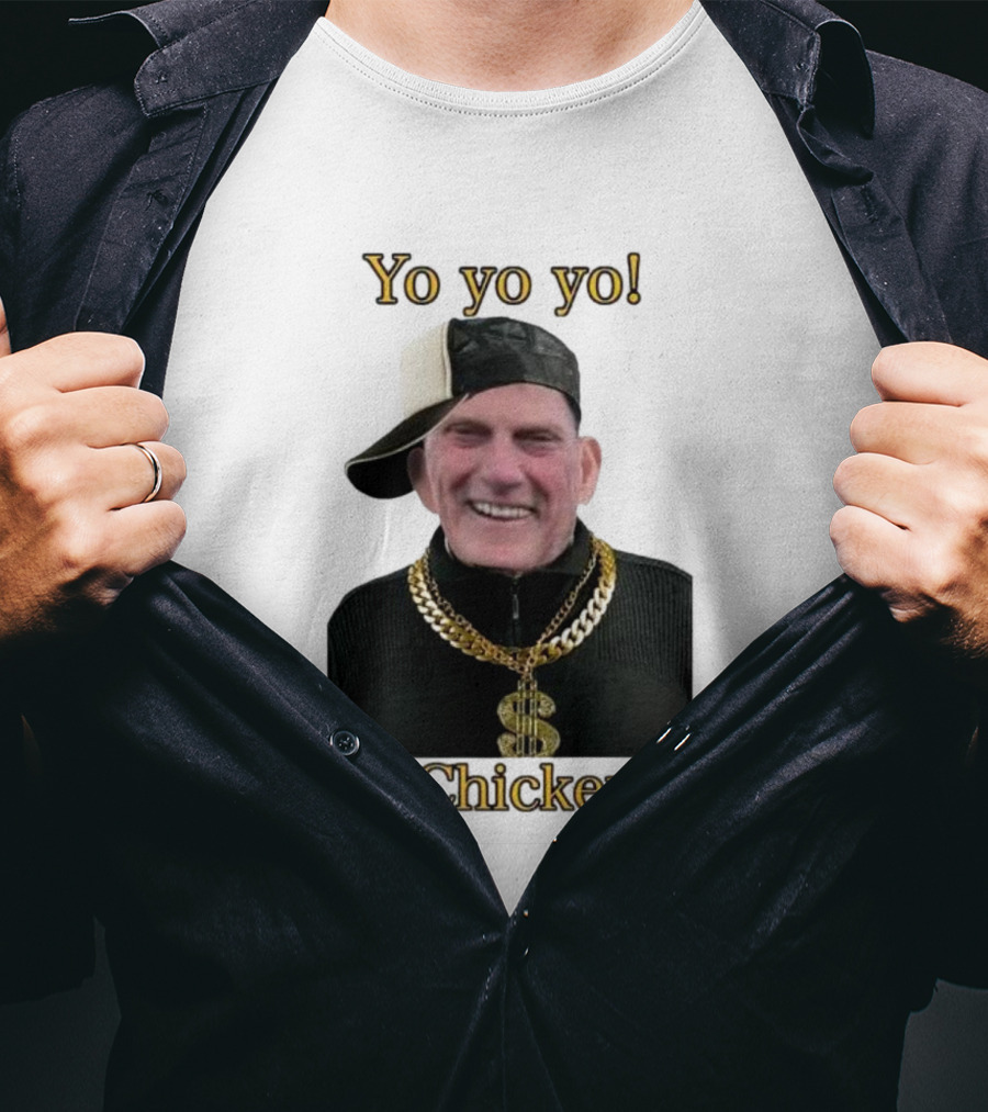 Yo Yo Yo McChicken Dollar Sign Bling Hip Hop Vibe T-Shirt
