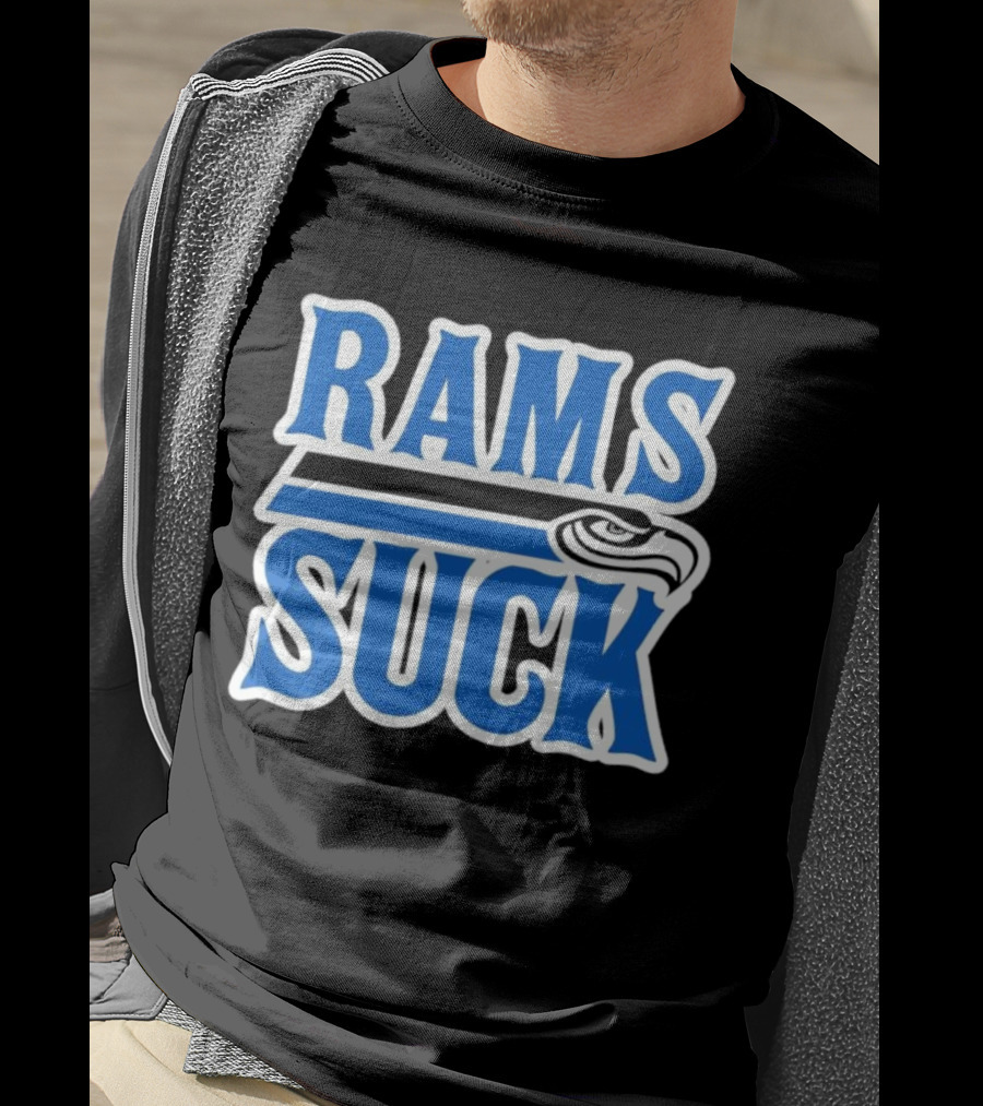 Rams Suck Seattle Seahawks Rivalry Game Day Fan Spirit T-Shirt