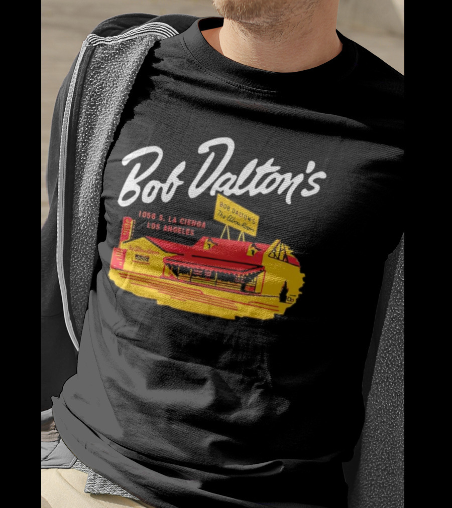 Bob Dalton’s 1056 S. La Cienega Los Angeles The Elbow Room Vintage Restaurant T-Shirt