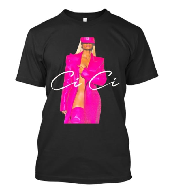 Ciara CiCi Bold Pink Fashion T-Shirt