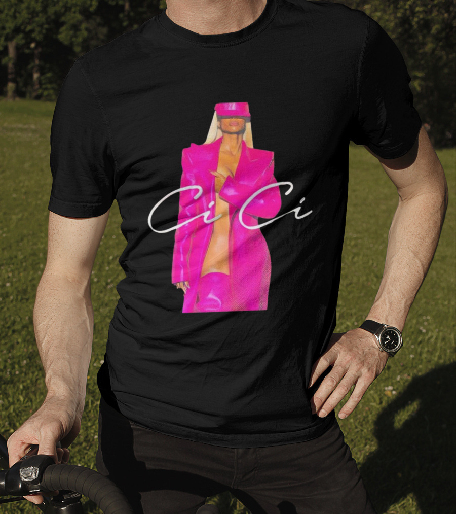Ciara CiCi Bold Pink Fashion T-Shirt