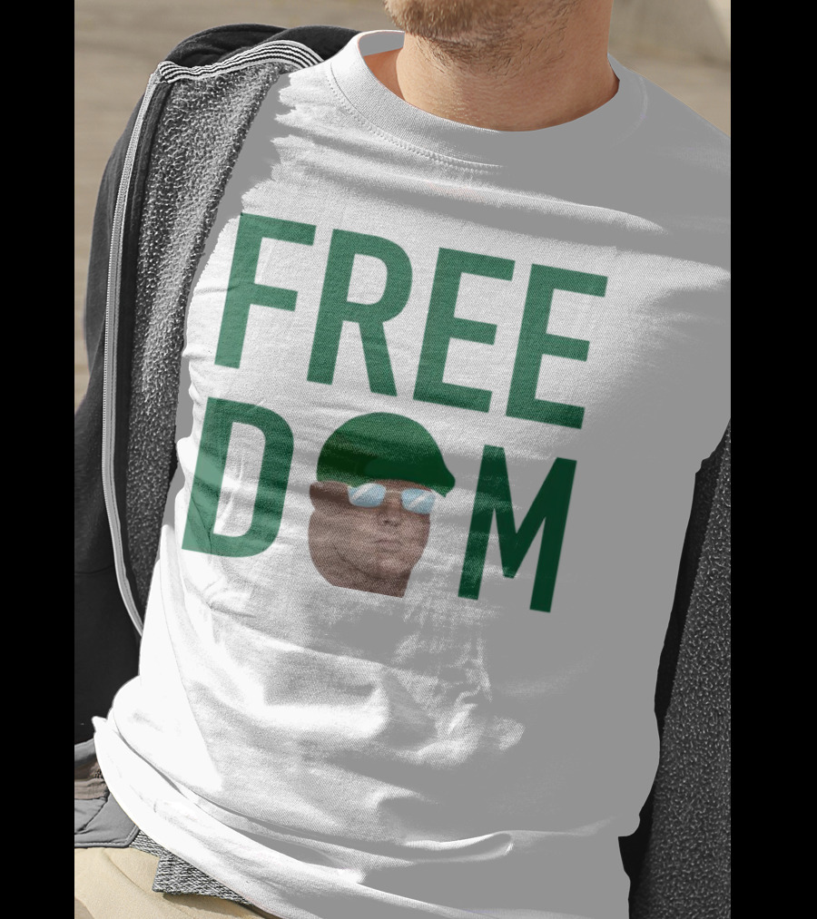 FREEDOM Kyle Pagan Green Hat Sunglasses T-Shirt