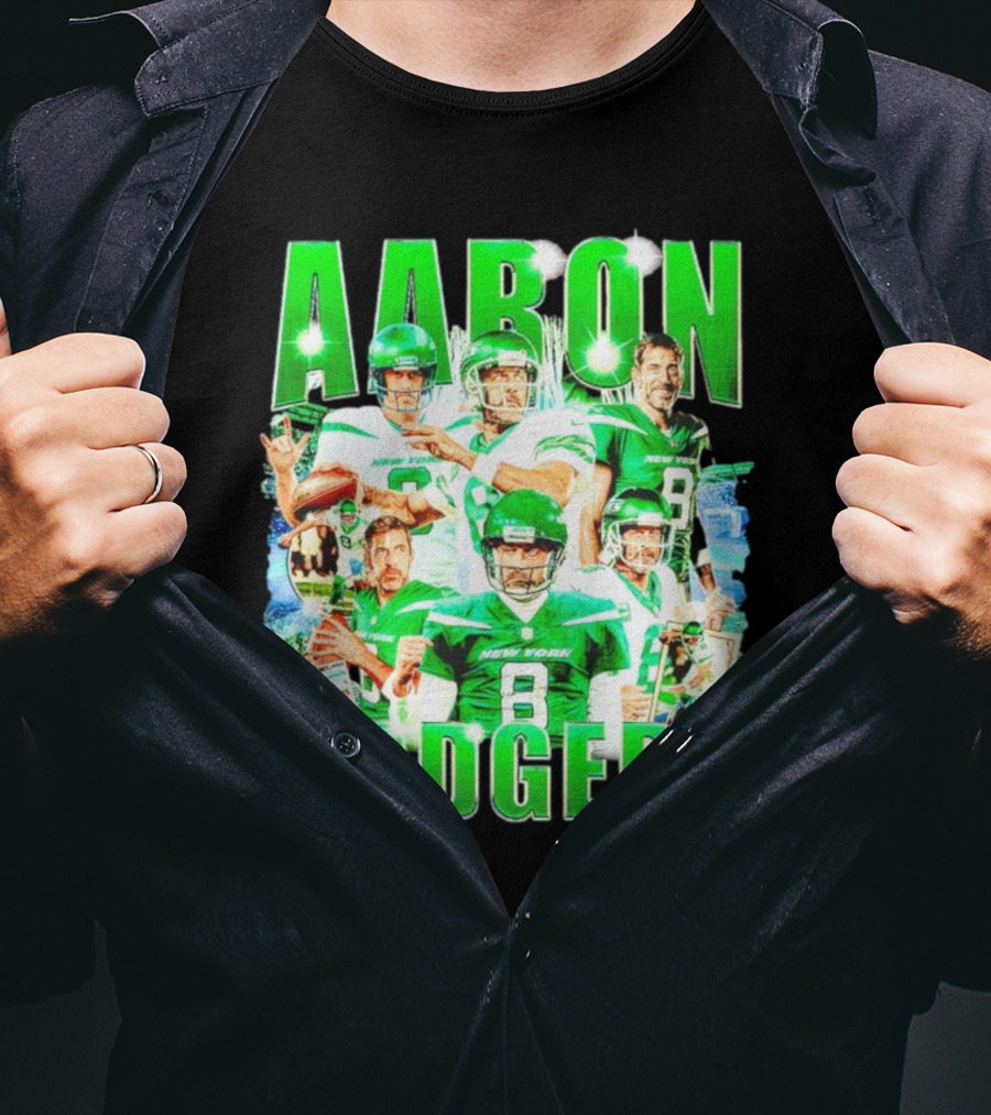 Aaron Rodgers New York Football T-Shirt