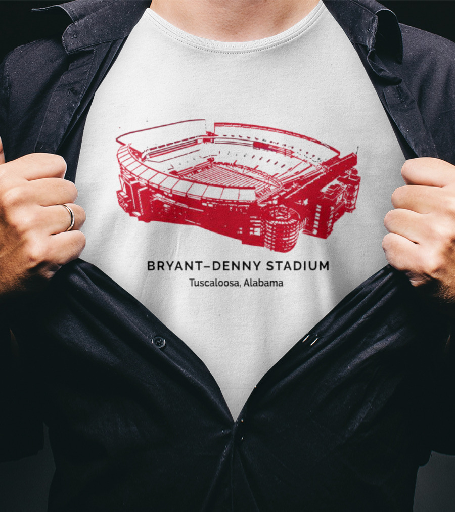 Bryant Denny Stadium Tuscaloosa Alabama NCAA T-Shirt