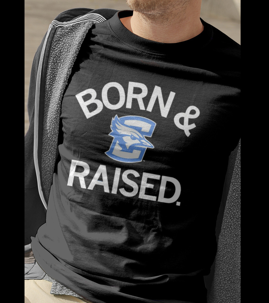 Creighton Bluejays Born And Raised T-Shirt
