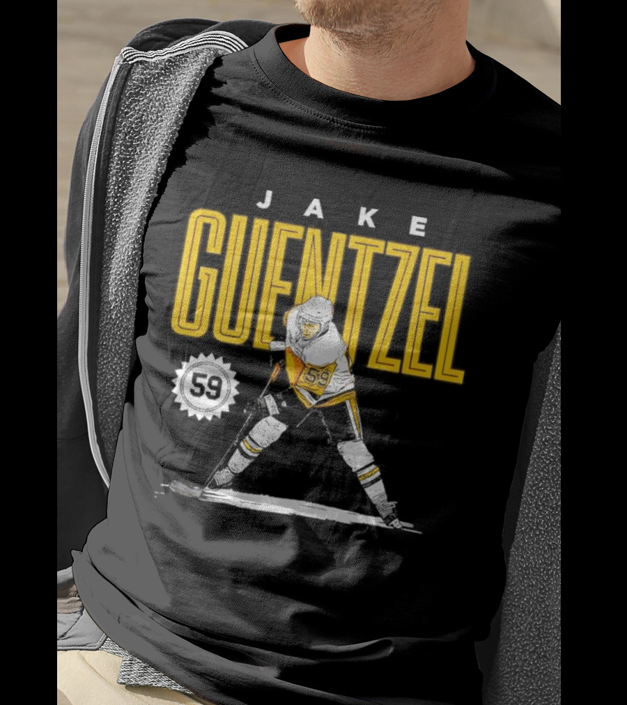 Jake Guentzel Pittsburgh 59 Hockey Player T-Shirt
