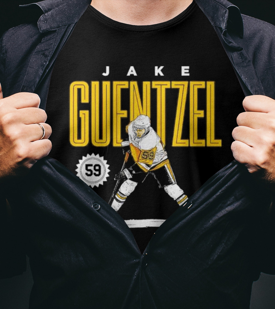 Jake Guentzel Pittsburgh 59 Hockey Player T-Shirt