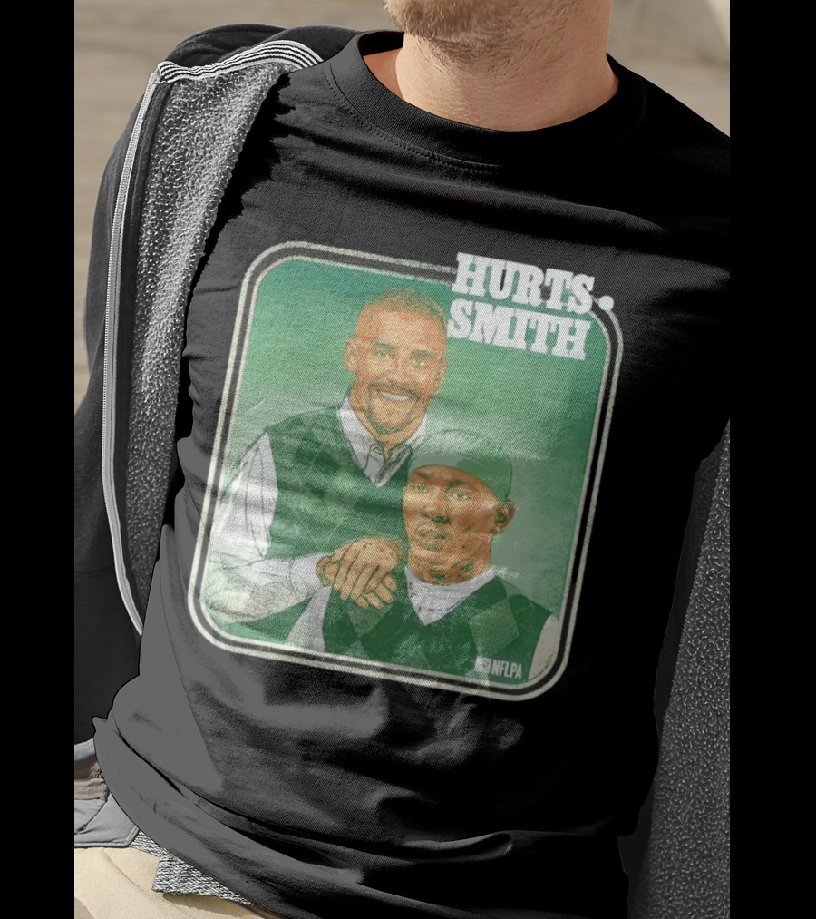 Jalen Hurts DeVonta Smith Philadelphia Step Brothers NFLPA Football T-Shirt