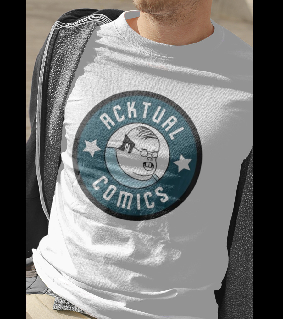 Acktual Comics Star Emblem T-Shirt