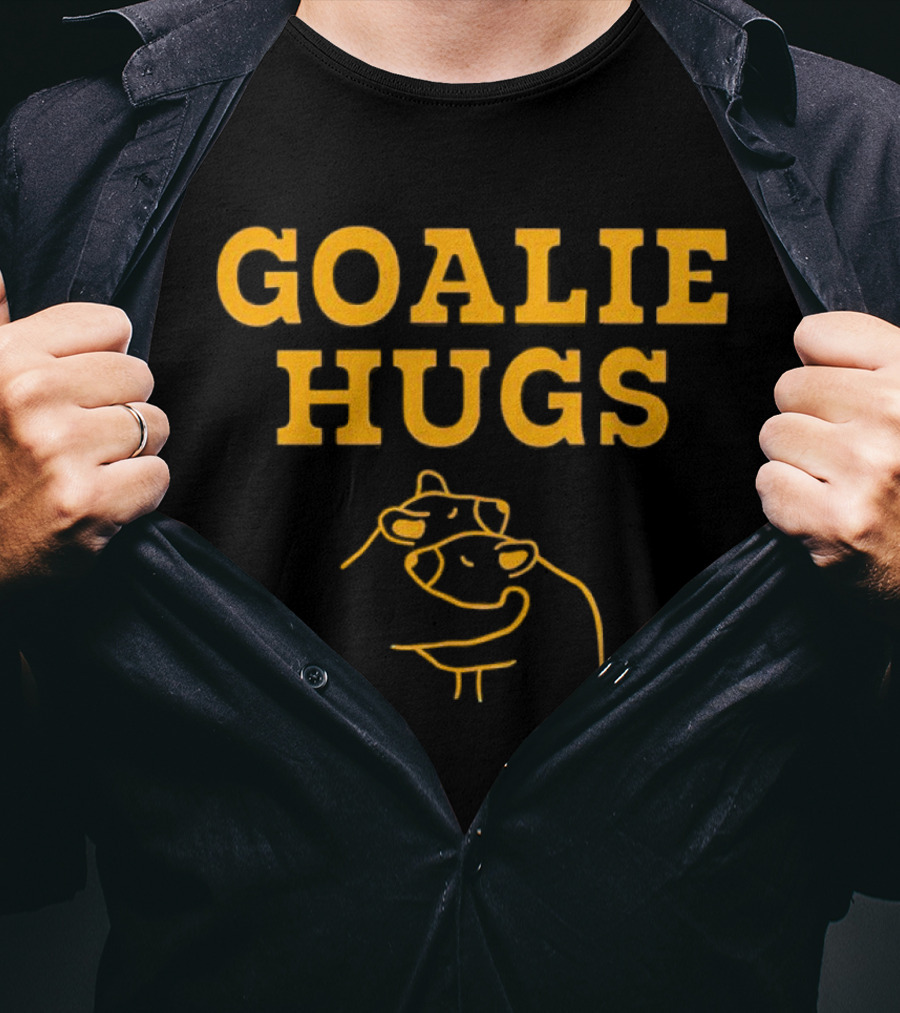 Boston Bruins Goalie Hugs T-Shirt