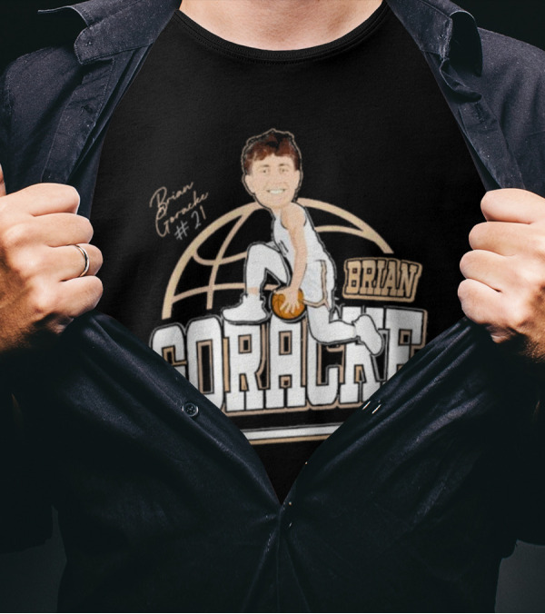 Brian Goracke #21 Basketball Player T-Shirt